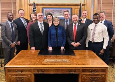 CCK Delegation and Governor Kelly