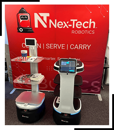 Nex-Tech Service Robot on display