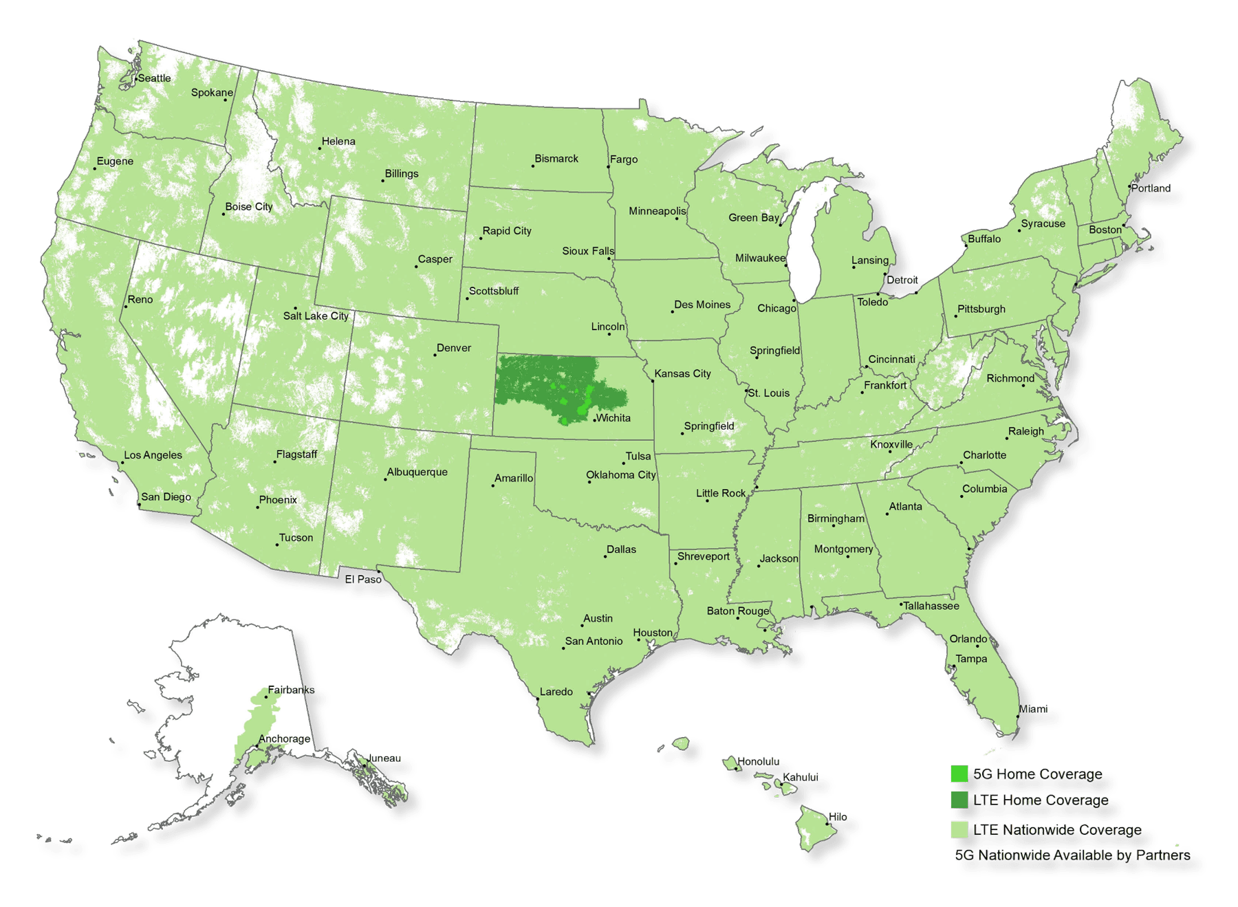 Coverage Map Coverage Map