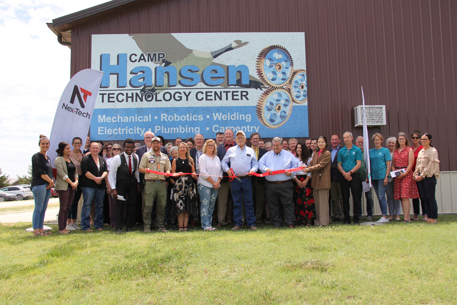 Kirwin_Camp_Ribbon_Cutting-Group Ribbon Cutting Kirwin Camp Ribbon Cutting