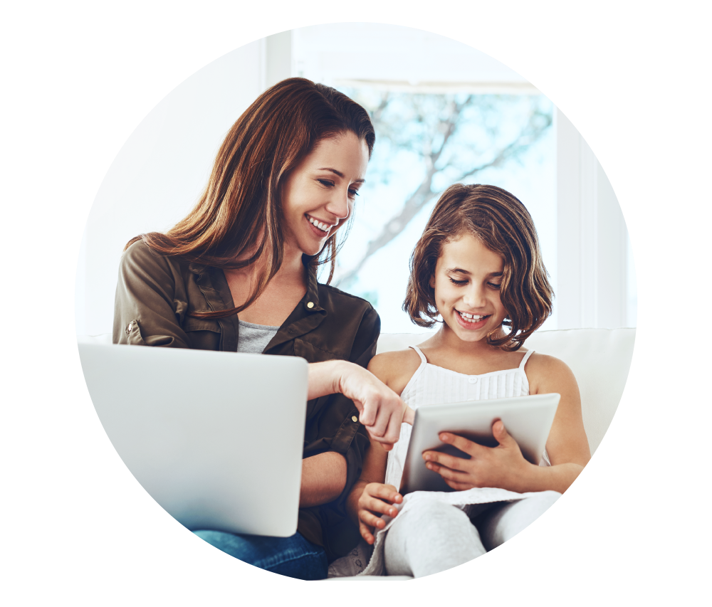 Internet for the whole family. 