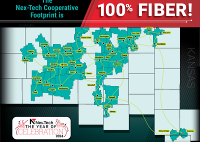 Nex-Tech Fiber Footprint