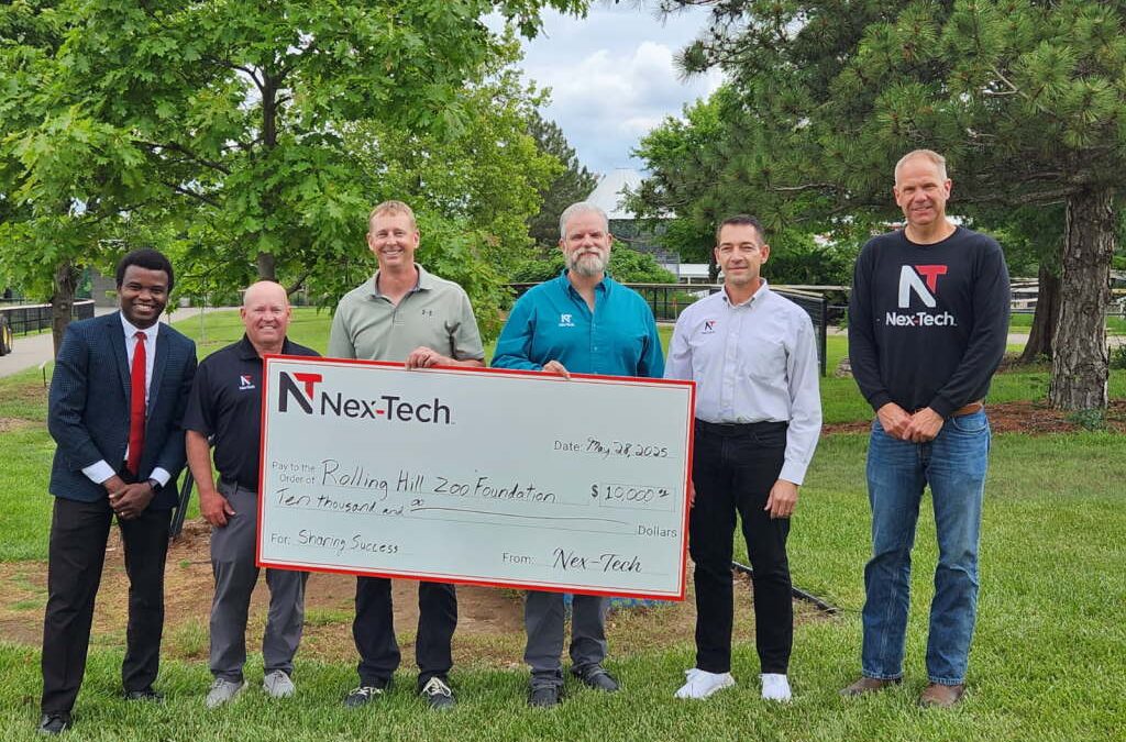 Nex-Tech and CoBank Partner to Support and Rolling Hills Zoo Foundation and Nex-Generation Round Up for Youth, Inc.